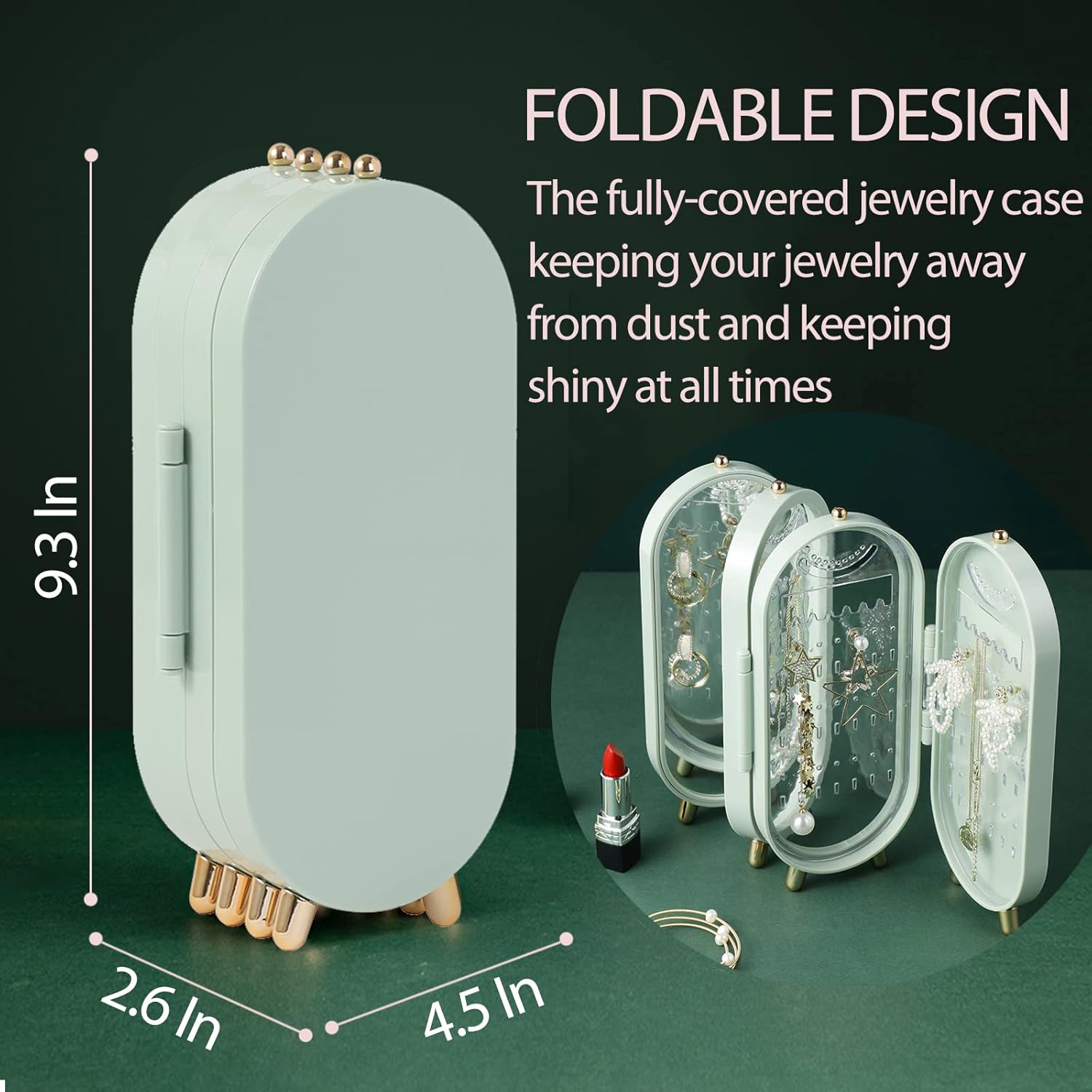 Foldable Jewelry Organizer