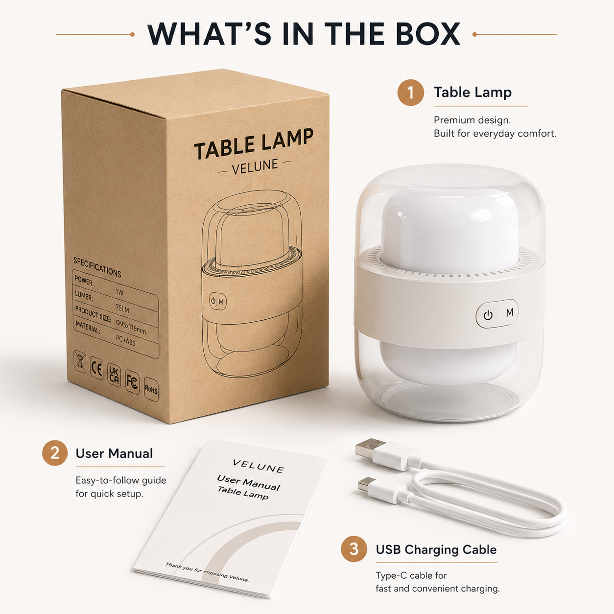 Velune™ Portable Light