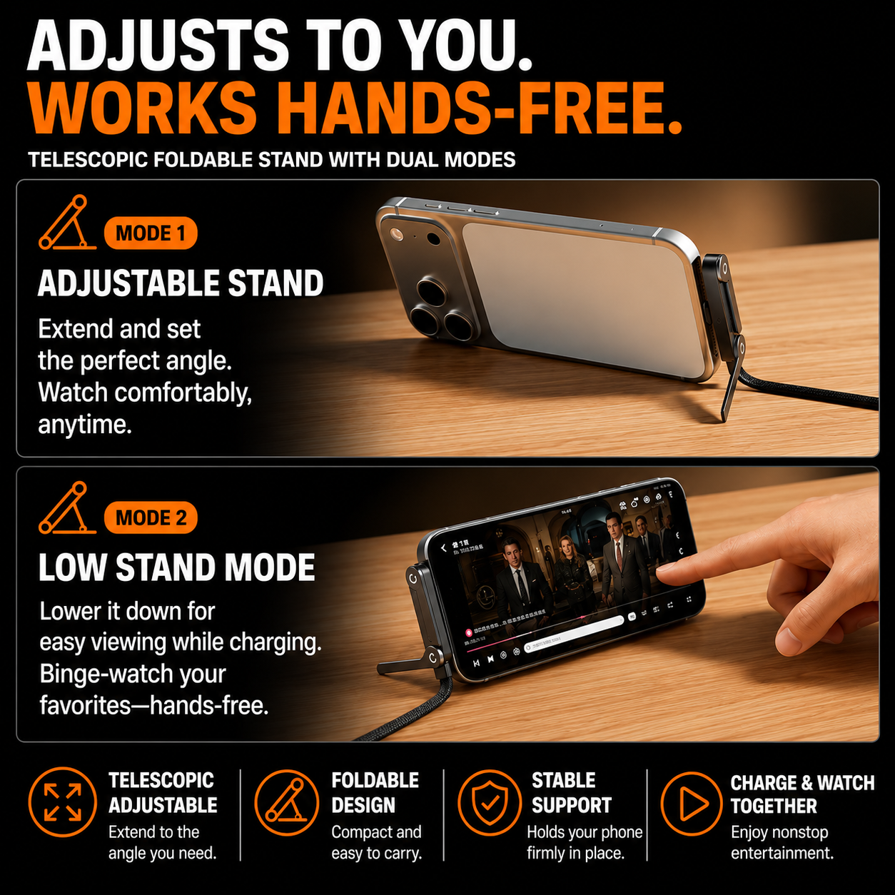 Aveli Pivot Cable - 240W Fast Charging