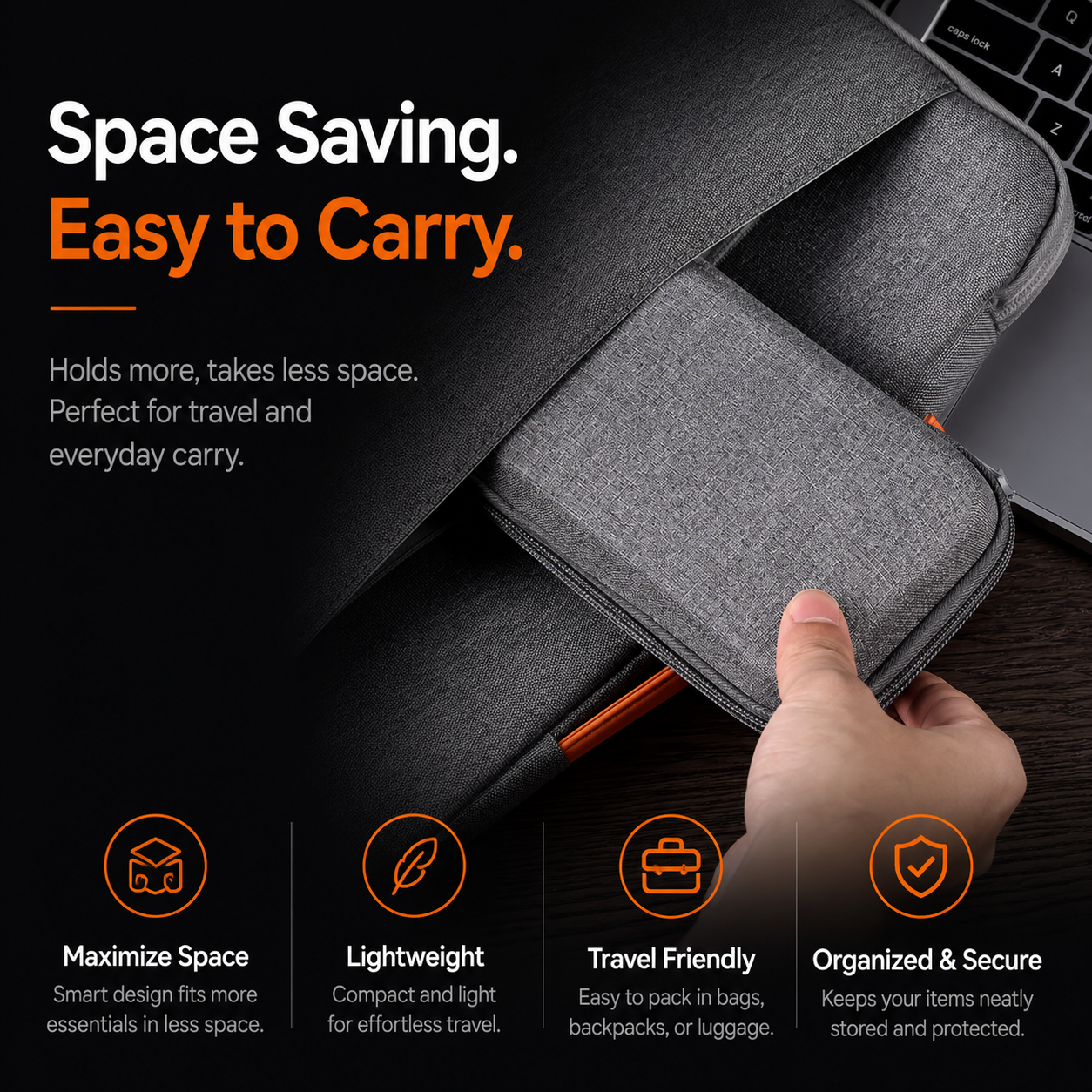 Aveli CarryCore™ Tech Organizer